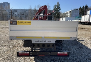 JAC N120L КМУ NR816-2S (5,3т) БОРТ 6,3×2,55×0,6м